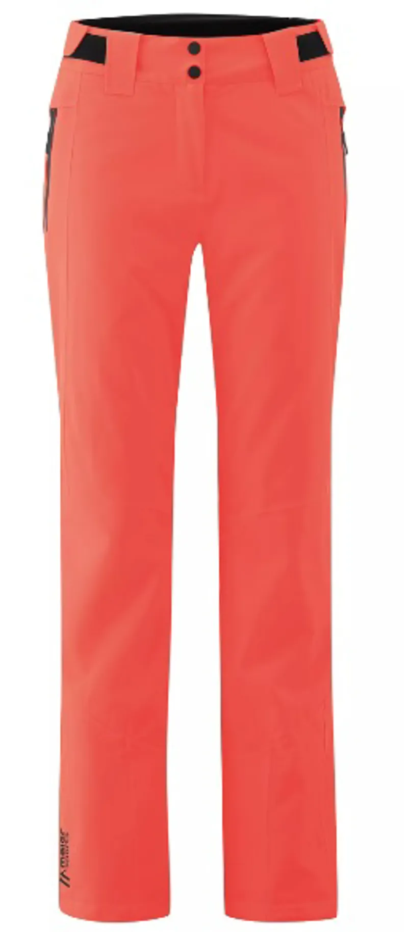 2021 Maier Coral Ladies Ski Pants Fiery Coral Pink